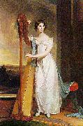 Thomas Sully Eliza Ridgely with a Harp china oil painting artist